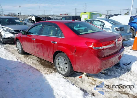2010 Lincoln Mkz z USA, uszkodzony, nr VIN 3LNHL2GC9AR753139